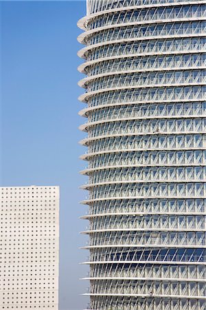 Water tower, Expo 2008 Work in Progress, Zaragoza, Aragon, Spain, Europe Stock Photo - Rights-Managed, Code: 841-02722033