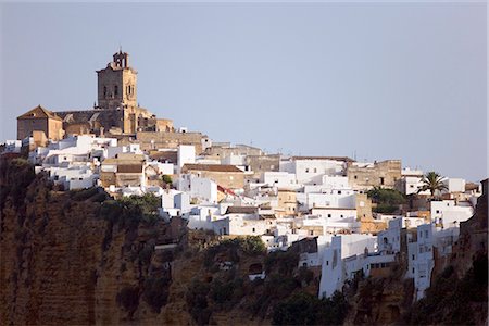 Arcos de la Frontera, one of the white villages, Andalucia, Spain, Europe Stock Photo - Rights-Managed, Code: 841-02722103