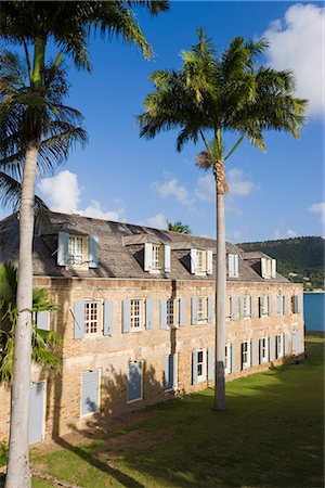 Nelson's Dockyard in English Harbour, Antigua, Leeward Islands, West Indies, Caribbean, Central America Foto de stock - Con derechos protegidos, Código: 841-02722154