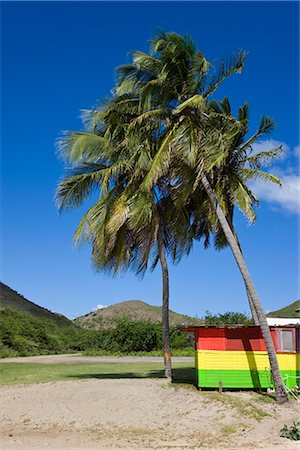 fédération de saint-kitts-et-nevis - Turtle Beach, sur la péninsule du sud-est, St. Kitts, îles sous-le-vent, Antilles, Caraïbes, Amérique centrale Photographie de stock - Rights-Managed, Code: 841-02722195