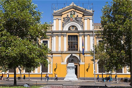 santiago (capital city of chile) - Universidad de Chile (Université du Chili), Santiago du Chili en Amérique du Sud Photographie de stock - Rights-Managed, Code: 841-02722245