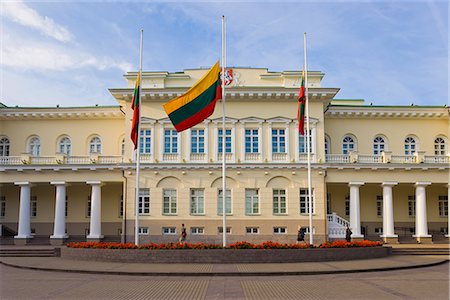 Presidential Palace, Vilnius, Lithuania, Baltic States, Europe Foto de stock - Con derechos protegidos, Código: 841-02722514