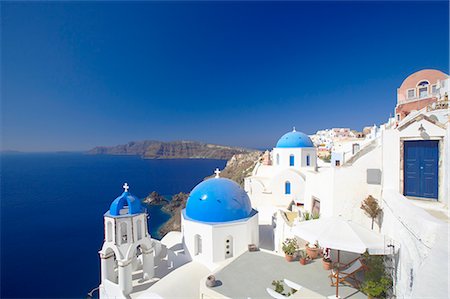 Oia, Santorini, Cyclades, Greek Islands, Greece, Europe Stock Photo - Rights-Managed, Code: 841-02722560
