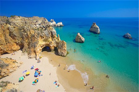 simsearch:841-03027961,k - Beach at Lagos, Algarve, Portugal, Europe Fotografie stock - Rights-Managed, Codice: 841-02722578