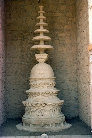 Plaster cast of miniature stupa from Gandharan civilization, Taxila, Punjab, Pakistan, Asia Stock Photo - Rights-Managed, Code: 841-02824218