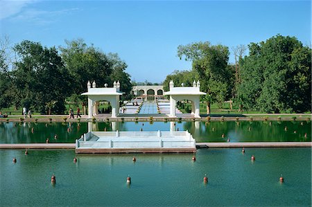 pakistán - Shalimar Gardens, UNESCO World Heritage Site, Lahore, Pakistan, Asia Foto de stock - Con derechos protegidos, Código: 841-02824398