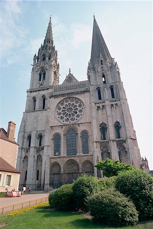 simsearch:841-02919476,k - Cathédrale, Chartres, Site du patrimoine mondial de l'UNESCO, Eure-et-Loir, France, Europe Photographie de stock - Rights-Managed, Code: 841-02824487