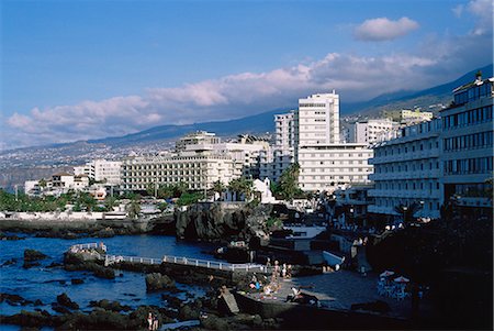 puerto de la cruz - Puerto De La Cruz, Teneriffa, Kanarische Inseln, Spanien, Europa Stockbilder - Lizenzpflichtiges, Bildnummer: 841-02824580