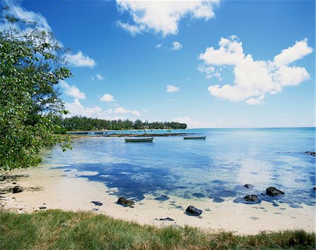 North coast near Grand Bay, Mauritius, Indian Ocean, Africa Stock Photo - Rights-Managed, Code: 841-02824603