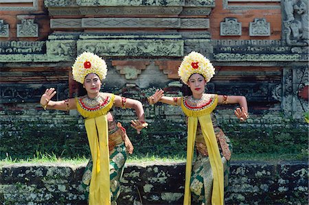 Dancers, Bali, Indonesia, Southeast Asia, Asia Foto de stock - Con derechos protegidos, Código: 841-02824778