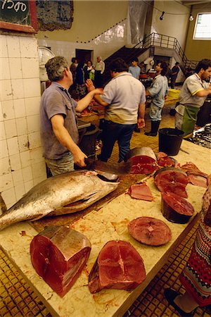 funchal - Fish market, Funchal, Madeira, Atlantic, Portugal, Europe Stock Photo - Rights-Managed, Code: 841-02825006