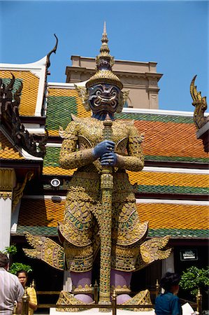 simsearch:841-03055212,k - Grand Palace, Bangkok, Thailand, Südostasien, Asien Stockbilder - Lizenzpflichtiges, Bildnummer: 841-02825084