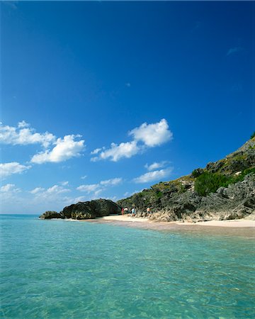 Whale Beach, Bermuda, Central America, mid Atlantic Fotografie stock - Rights-Managed, Codice: 841-02825098