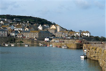 Mousehole, Cornwall, England, Vereinigtes Königreich, Europa Stockbilder - Lizenzpflichtiges, Bildnummer: 841-02825270