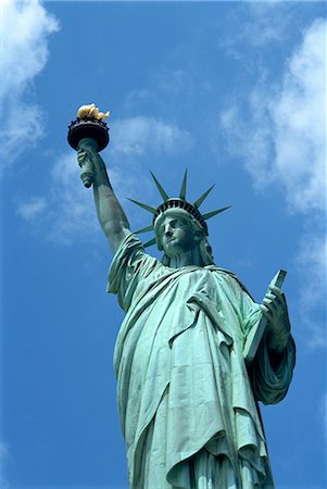 simsearch:841-02993160,k - Statue of Liberty, New York, United States of America, North America Stock Photo - Rights-Managed, Code: 841-02825451