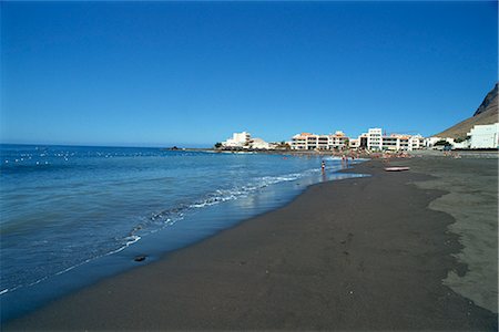 Playa de Gran Rey, La Gomera, Canary Islands, Spain, Atlantic Ocean, Europe Stock Photo - Rights-Managed, Code: 841-02825485