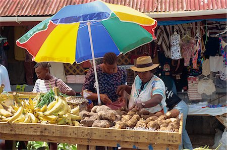 Saturday market, St. George's, Grenada, Windward Islands, West Indies, Caribbean, Central America Stock Photo - Rights-Managed, Code: 841-02825943
