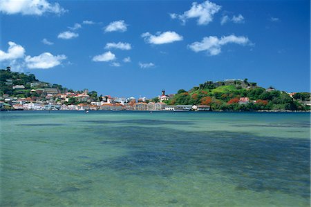 st george - St. George's, Grenada, Windward Islands, West Indies, Caribbean, Central America Foto de stock - Con derechos protegidos, Código: 841-02825960