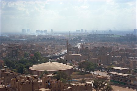 simsearch:841-02918975,k - View from Citadel showing pollution over city, Cairo, Egypt, North Africa, Africa Foto de stock - Con derechos protegidos, Código: 841-02826022