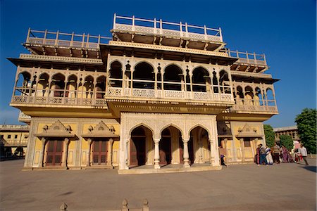 palacio de la ciudad - City Palace, Jaipur, Rajasthan state, India, Asia Foto de stock - Con derechos protegidos, Código: 841-02826152