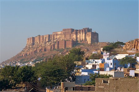 simsearch:841-02826149,k - Das Meherangarh Fort erbaute 1459 AD, staatliche Jodhpur, Rajasthan, Indien, Asien Stockbilder - Lizenzpflichtiges, Bildnummer: 841-02826287