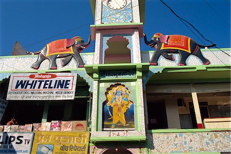 decorated elephants - Deogarh, Rajasthan state, India, Asia Stock Photo - Rights-Managed, Code: 841-02826340