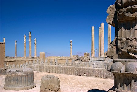 Persepolis, UNESCO World Heritage Site, Iran, Middle East Foto de stock - Con derechos protegidos, Código: 841-02831087