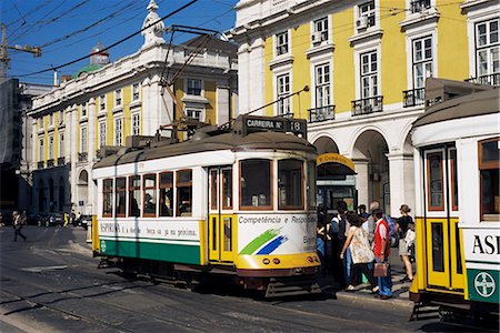 simsearch:841-07082439,k - Tram, Lisbon, Portugal, Europe Foto de stock - Con derechos protegidos, Código: 841-02831119