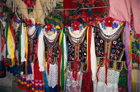 National dress for sale, Warsaw, Poland, Europe Stock Photo - Rights-Managed, Code: 841-02831344