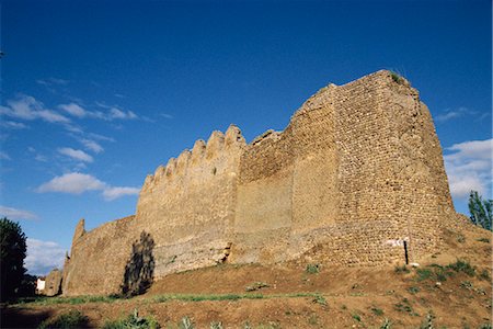 Roman walls, Mansilla de las Mulas, Leon, Spain, Europe Foto de stock - Con derechos protegidos, Código: 841-02831376