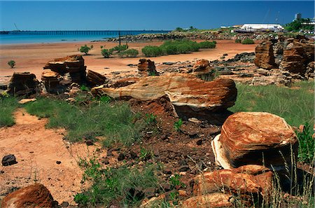 Formes de rock, Broome, Kimberley, Australie-occidentale, Australie, Pacifique Photographie de stock - Rights-Managed, Code: 841-02831548