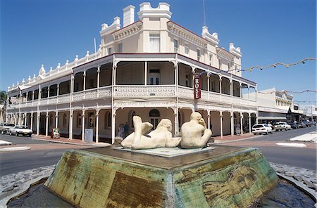 Stieg Hotel, Bunbury, Westaustralien, Australien, Pazifik Stockbilder - Lizenzpflichtiges, Bildnummer: 841-02831562