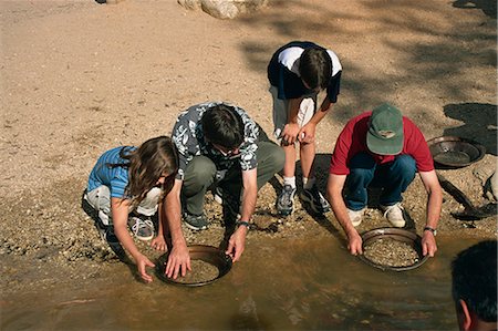 simsearch:841-02831546,k - Gold panning, Sovereign Hill, Ballarat, Victoria, Australia, Pacific Stock Photo - Rights-Managed, Code: 841-02831709