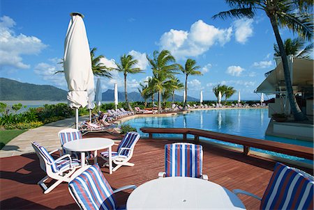 Hayman Island Resort, Whitsundays, Queensland, Australie, Pacifique Photographie de stock - Rights-Managed, Code: 841-02831755