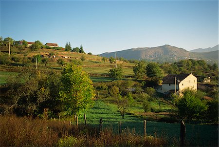 Bauernhof Landschaft in der Nähe von Tagliacozzo, Abruzzen, Italien, Europa Stockbilder - Lizenzpflichtiges, Bildnummer: 841-02831888