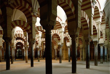simsearch:841-02714858,k - Interior of the Great Mosque (Mezquita), UNESCO World Heritage Site, Cordoba, Andalucia (Andalusia), Spain, Europe Foto de stock - Con derechos protegidos, Código: 841-02832261