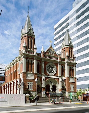 simsearch:841-02916059,k - Exterior of Trinity church, Perth, Western Australia, Australia, Pacific Stock Photo - Rights-Managed, Code: 841-02832319