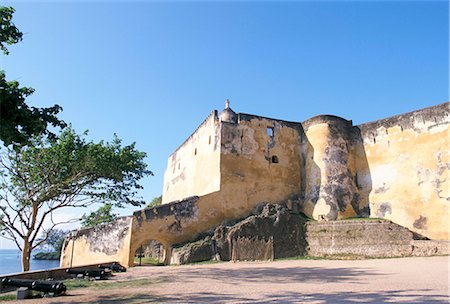 simsearch:841-02916511,k - Fort Jesus, construit en 1593 par le portugais, Mombasa, Kenya, Afrique de l'est Afrique Photographie de stock - Rights-Managed, Code: 841-02832687
