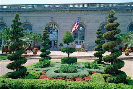 Topiary in the United States Botanic Gardens in Washington D.C., United States of America, North America Stock Photo - Rights-Managed, Code: 841-02832753