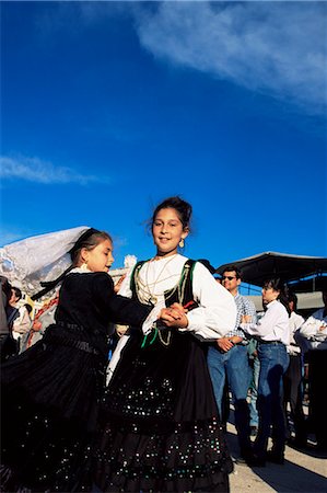 Children in folkloric costumes, Festa de Santo Antonio (Lisbon Festival), Lisbon, Portugal, Europe Stock Photo - Rights-Managed, Code: 841-02899123