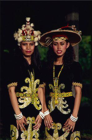 Orang-Ulu tribal people, Borneo, Malaysia, Southeast Asia, Aisa Stock Photo - Rights-Managed, Code: 841-02899133