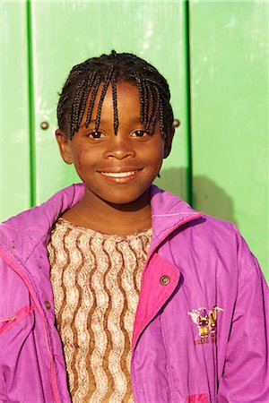 Girl on Blouberg Beach, South Africa, Africa Foto de stock - Con derechos protegidos, Código: 841-02899174