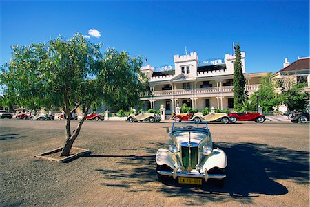 simsearch:841-02918884,k - MG car at Lord Milner Hotel, Matjiesfontein, South Africa, Africa Stock Photo - Rights-Managed, Code: 841-02899180