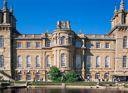 The water terrace garden, Blenheim Palace, UNESCO World Heritage Site, Oxfordshire, England, United Kingdom, Europe Foto de stock - Con derechos protegidos, Código: 841-02899301