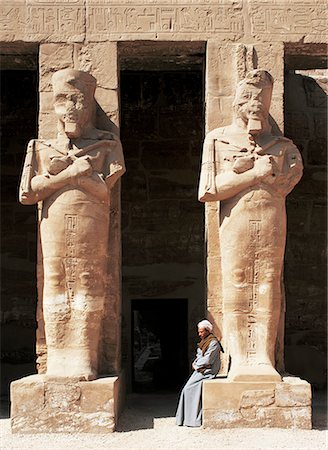 simsearch:841-03032734,k - Temple of Ramses III, Karnak Temple, Thebes, UNESCO World Heritage Site, Egypt, North Africa, Africa Stock Photo - Rights-Managed, Code: 841-02899324