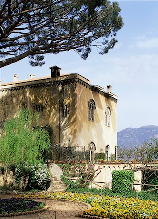 Garden of the Villa Cimbrone, Ravello, Amalfi Coast, Campania, Italy, Europe Stock Photo - Rights-Managed, Code: 841-02899677