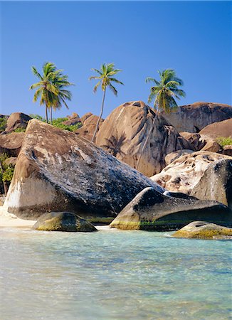 rocks on beach caribbean - The Baths, Virgin Gorda, British Virgin Islands, Caribbean Stock Photo - Rights-Managed, Code: 841-02899732