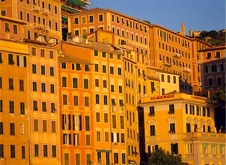 simsearch:841-03058406,k - Colourful old buildings on the seafront at Camogli, Liguria, Italy Stock Photo - Rights-Managed, Code: 841-02899779