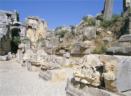 simsearch:841-02710916,k - Ancient Lycian ruins, Myra, Anatolia, Turkey, Asia Minor, Asia Foto de stock - Con derechos protegidos, Código: 841-02899790