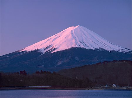 simsearch:841-02919872,k - Sunrise on Mount Fuji from Lake Kawaguchi, Yamanashi Prefecture, Japan, Asia Foto de stock - Con derechos protegidos, Código: 841-02900075